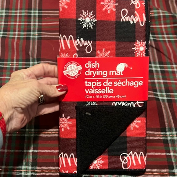 christmas house Holiday Nwt Christmas House Microfiber Dish Drying